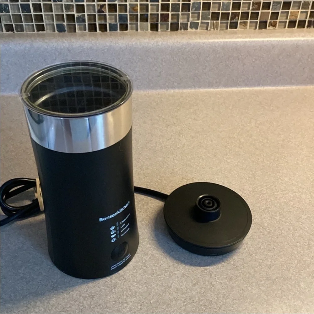 Bonsenkitchen Electric Milk Frother Steamer - Picture 5 of 7